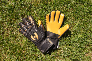 Paragon Goalkeeper Gloves - Golden - Negative Cut